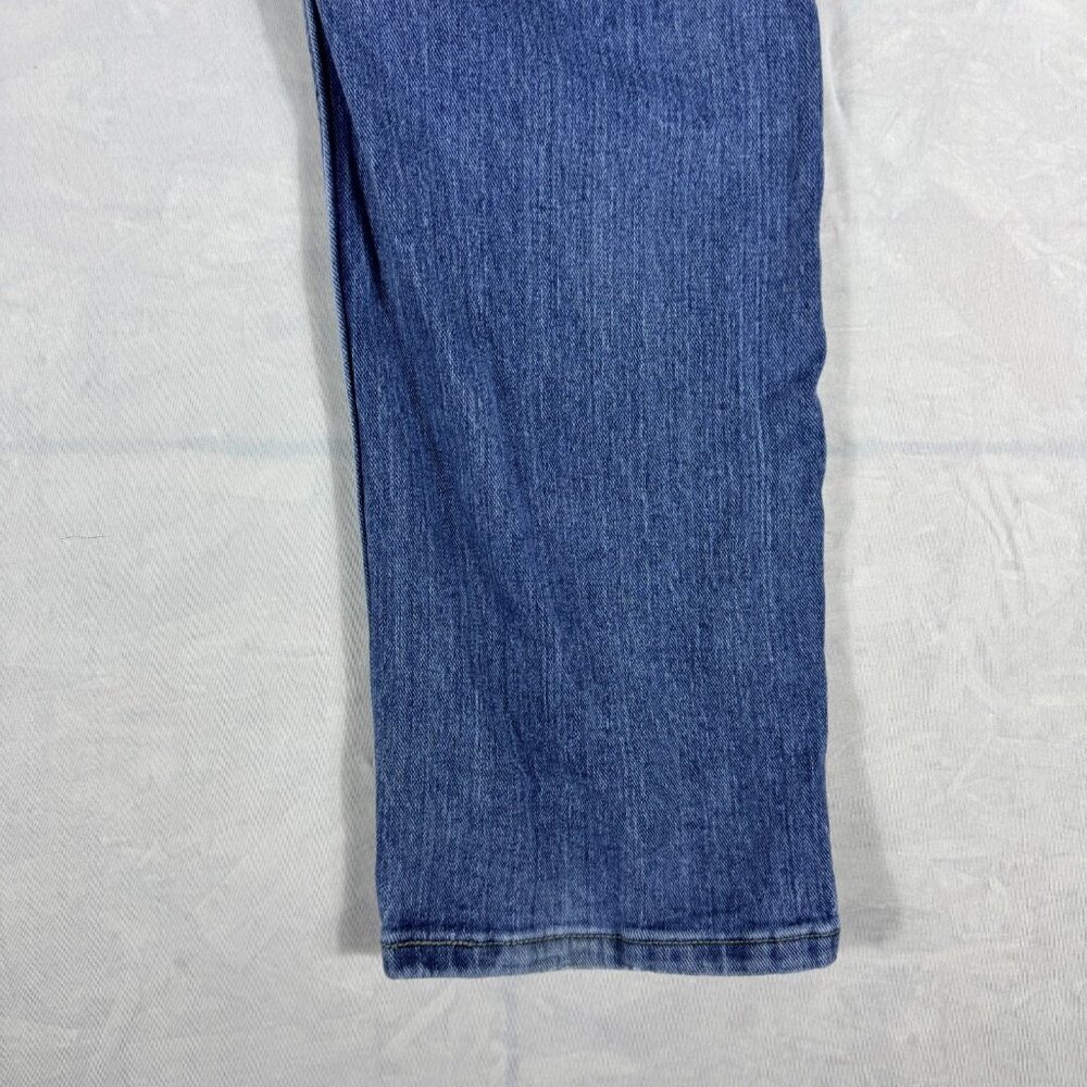 Lee Premium Select Straight Jeans Mens Blue Denim Regular Fit Classic Size 34x30 - Picture 12 of 16